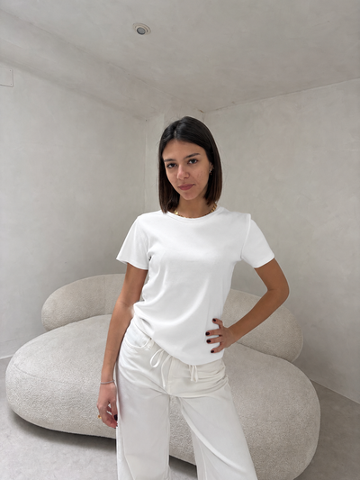 Camiseta básica blanca