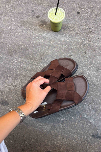 Sandalias tiras cruzadas