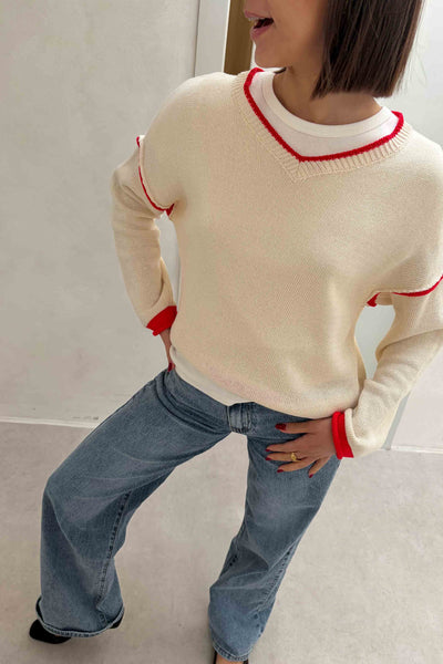 Jersey beige pico
